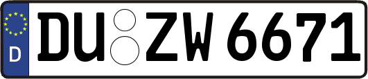DU-ZW6671