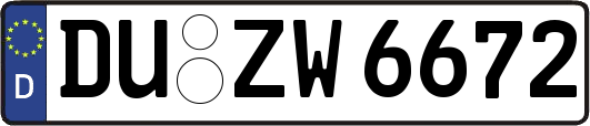 DU-ZW6672