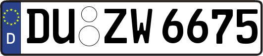 DU-ZW6675