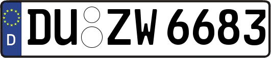 DU-ZW6683