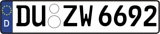DU-ZW6692