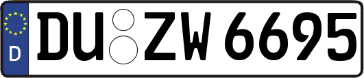 DU-ZW6695