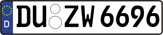 DU-ZW6696