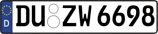 DU-ZW6698