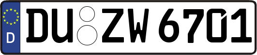 DU-ZW6701