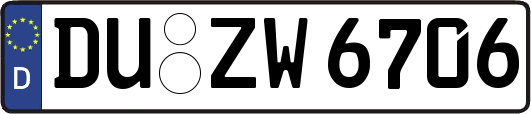 DU-ZW6706