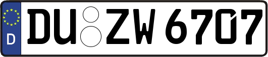 DU-ZW6707