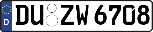 DU-ZW6708
