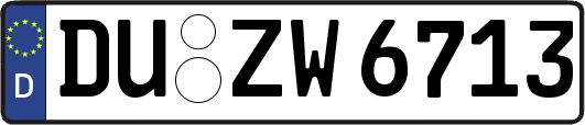 DU-ZW6713