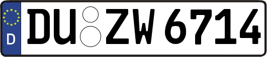 DU-ZW6714