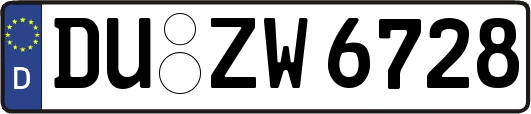 DU-ZW6728