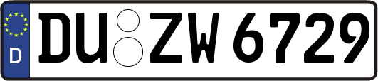 DU-ZW6729