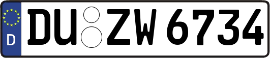 DU-ZW6734