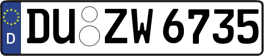 DU-ZW6735