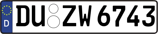 DU-ZW6743
