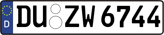 DU-ZW6744