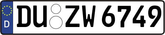 DU-ZW6749