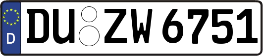 DU-ZW6751