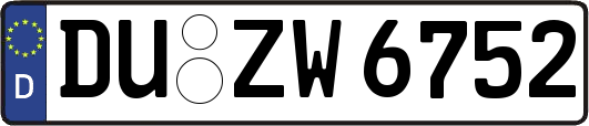 DU-ZW6752