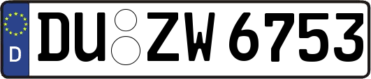 DU-ZW6753