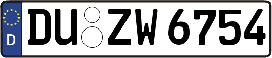DU-ZW6754