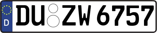 DU-ZW6757