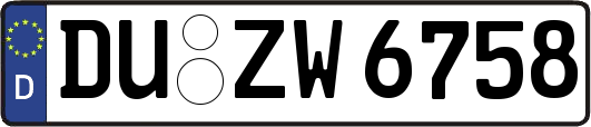 DU-ZW6758