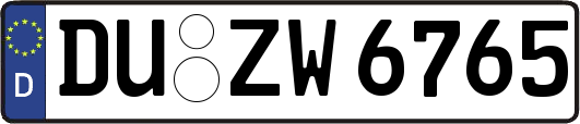 DU-ZW6765