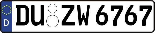 DU-ZW6767