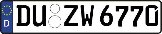 DU-ZW6770