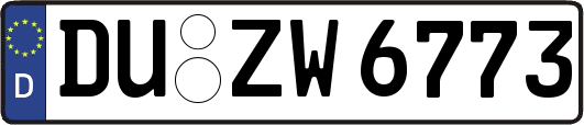DU-ZW6773