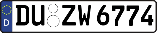 DU-ZW6774