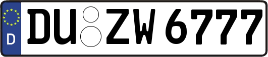 DU-ZW6777