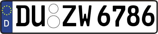 DU-ZW6786