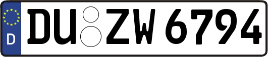 DU-ZW6794