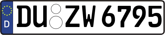 DU-ZW6795