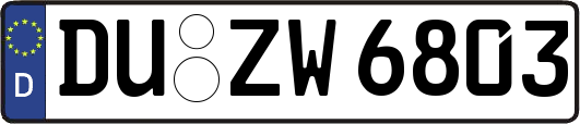 DU-ZW6803