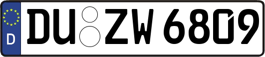 DU-ZW6809