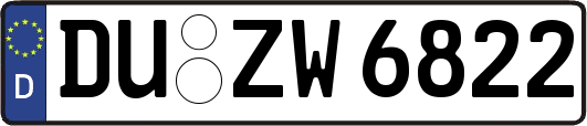 DU-ZW6822
