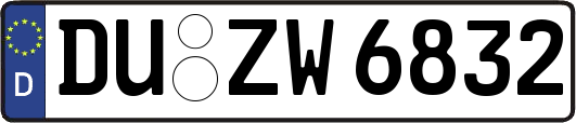 DU-ZW6832