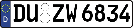 DU-ZW6834