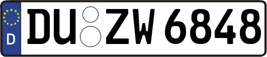 DU-ZW6848