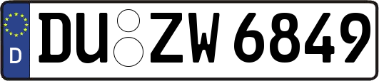 DU-ZW6849