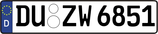 DU-ZW6851
