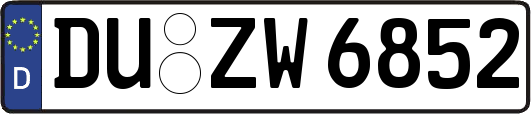 DU-ZW6852