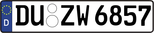 DU-ZW6857