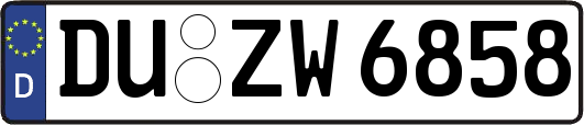 DU-ZW6858