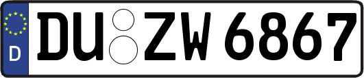 DU-ZW6867