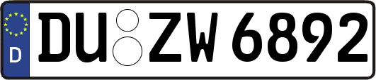 DU-ZW6892