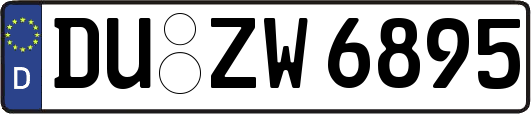 DU-ZW6895
